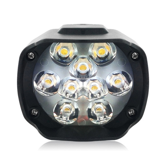 2 PCS L5 8-85V / 10W / 6000K / 1200LM Motorcycle / Car IP65 Waterproof External LED Headlight Spotlight