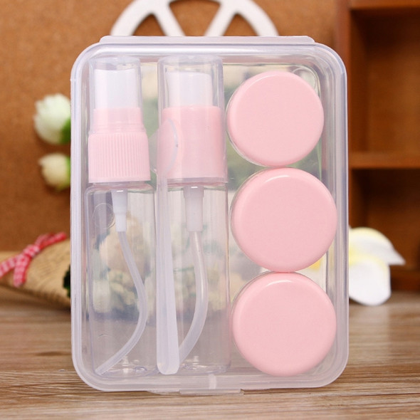 Travel Size Cosmetics Bottles Kit(Pink)