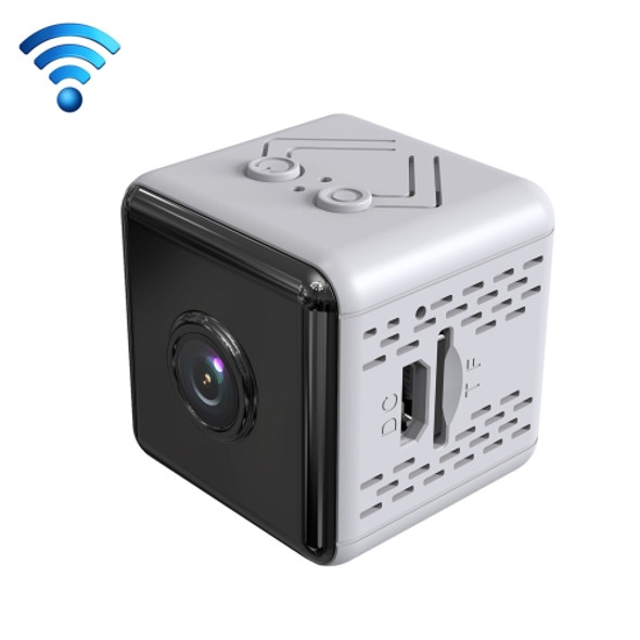X6D HD 1080P Wireless Home Mini Surveillance Camera, Support Infrared Night Vision & Motion Detection & TF Card (White)