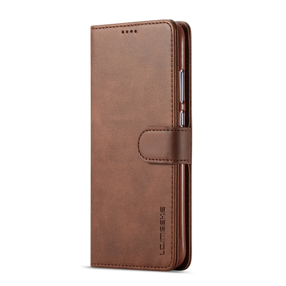 For Huawei P Smart Plus (2019) / Honor 10i / 20i / Enjoy 9s / Maimang 8 LC.IMEEKE Calf Texture Horizontal Flip Leather Case, with Holder & Card Slots & Wallet(Brown)
