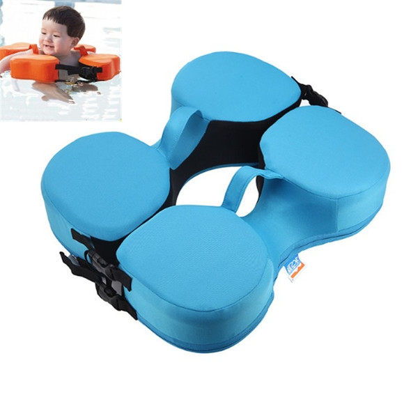 Swimming Ring Free Inflatable Children Armpit Ring Arm Ring Swimming Equipment for  0-3 Years Old Babies, Size: 39 x 16 x 10cm(Blue)
