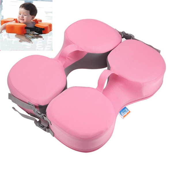 Swimming Ring Free Inflatable Children Armpit Ring Arm Ring Swimming Equipment for  0-3 Years Old Babies, Size: 39 x 16 x 10cm(Pink)