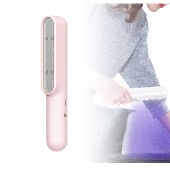 Handheld Car UV Ultraviolet Strong Light Disinfection Stick(Pink)