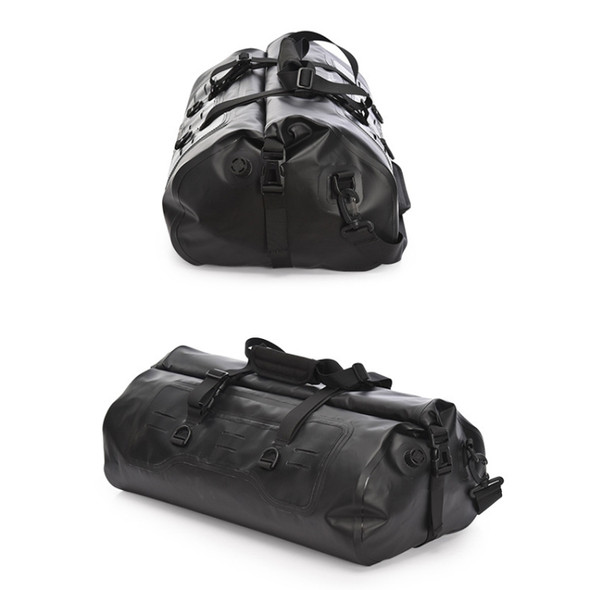 AFISHTOUR FM2031 40L Waterproof Travel Luggage Bag Large Capacity Motorcycle Rear Seat Bag(Black)