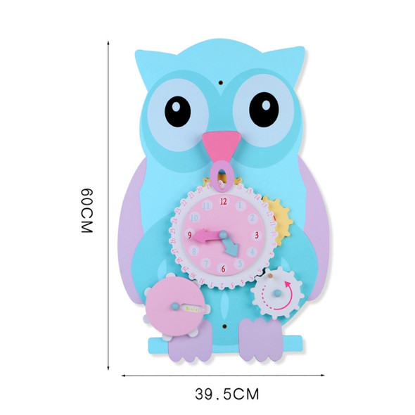 Children Early Education Puzzle Wall Toys Wall Games Montessori Teaching Aids, Style: Owl