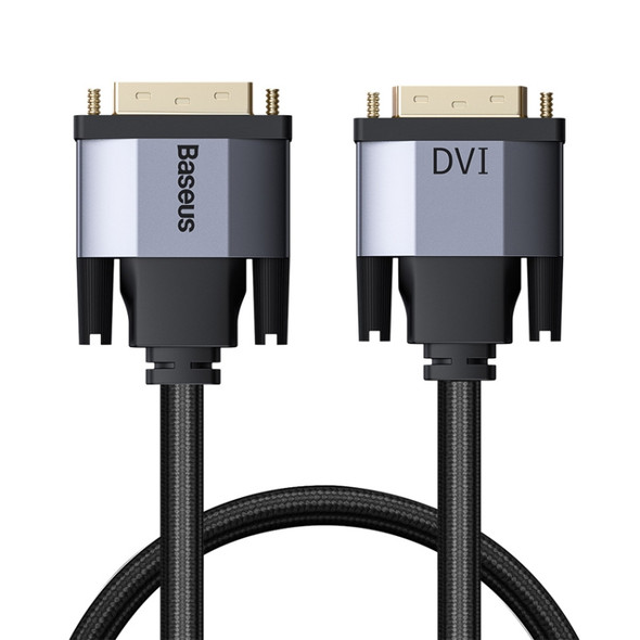 Baseus Enjoyment Series DVI Male To DVI Male Bidirectional Adapter Cable, Length: 2m