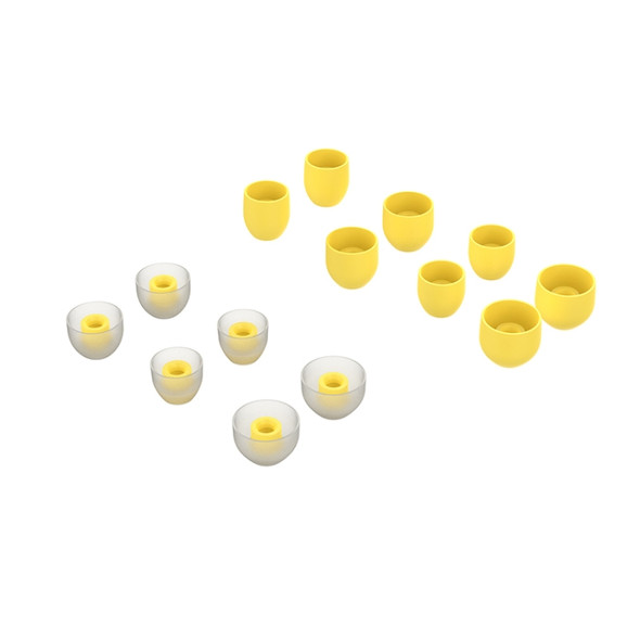 For Sony WF-1000XM4 / WF-1000XM3 Universal Earplug Sleeve Ear Cap Earmuffs(Yellow)