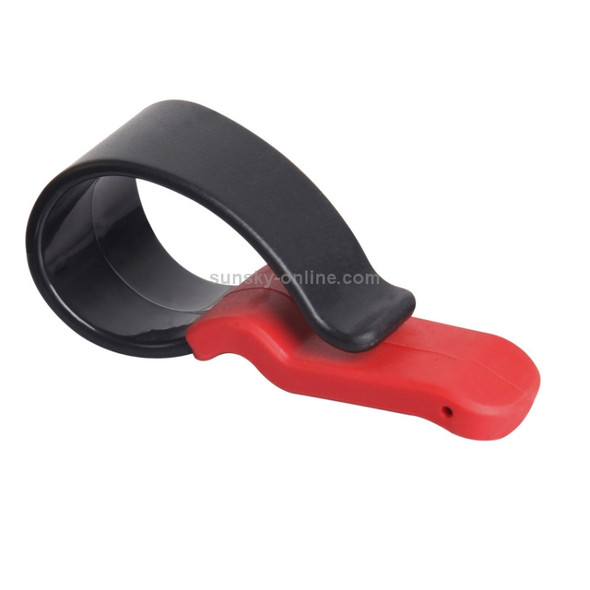 Multifunctional Car Glasses Mount Holder Card Bill Storage Clip(Red)