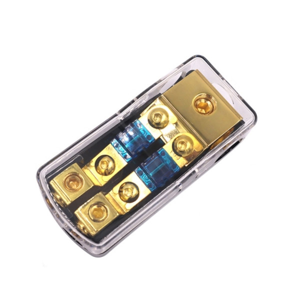 Car Audio Modification Fuse Holder Fuse Liner Fuse Splitter, Specification: 1 In 2 Out