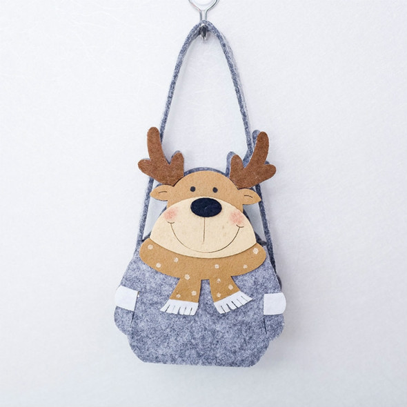 2 PCS Christmas Creative Mini Candy Gift Bag Decoration(Elk )