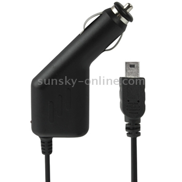 Mini USB Car Charger for Tablet PC, Output: DC 5V / 2A(Black)