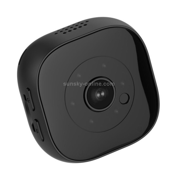 H9 Mini HD 1920 x 1080P 120 Degree Wide Angle Wearable Mini DV Camera, Support Infrared Night Vision & Motion Detection Recording & 32GB TF Card(Black)