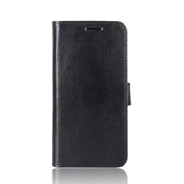 For Meizu  Meilan M6s PU + TPU Crazy Horse Texture Horizontal Flip Leather Case with Wallet & Holder & Card Slots (Black)