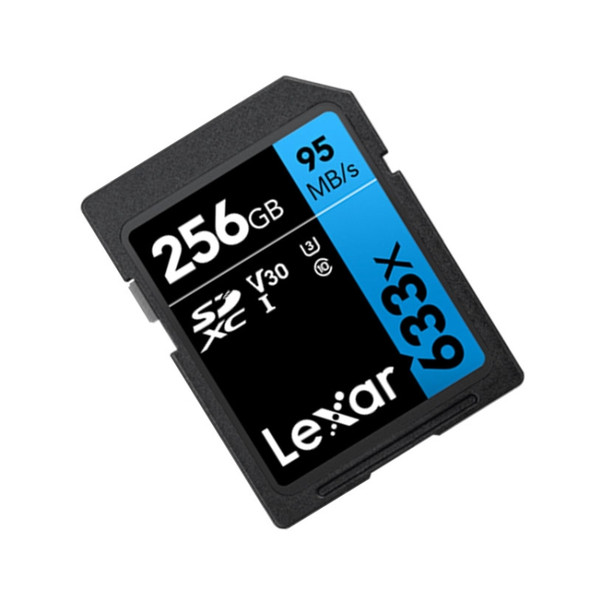 Lexar SD-633X High Speed SD Card SLR Camera Memory Card, Capacity: 256GB