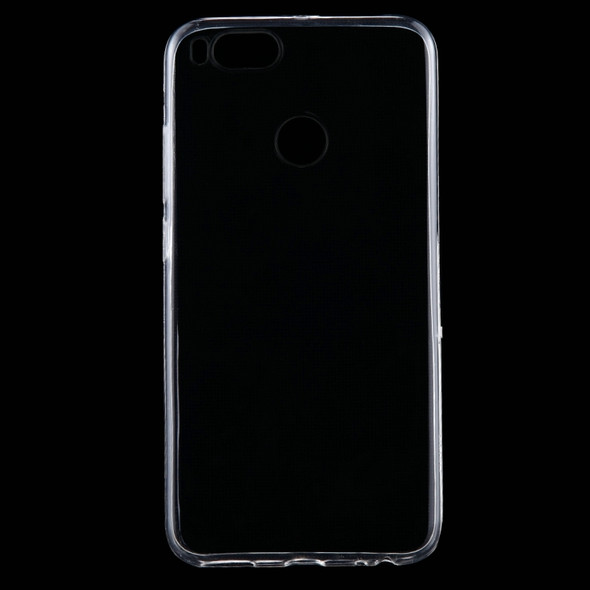 For Xiaomi Mi 5X / A1 0.75mm Ultra-thin Transparent TPU Protective Case(Transparent)