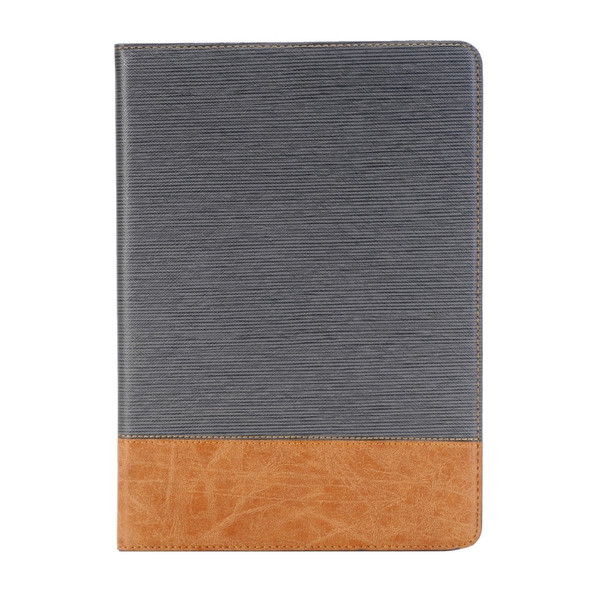 Cross Texture Horizontal Flip Leather Case with Holder & Card Slots & Wallet for iPad Pro 9.7 inch(Grey)