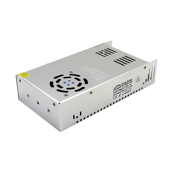 S-360-48 DC48V 7.5A 360W Light Bar Regulated Switching Power Supply LED Transformer, Size: 215 x 115 x 50mm