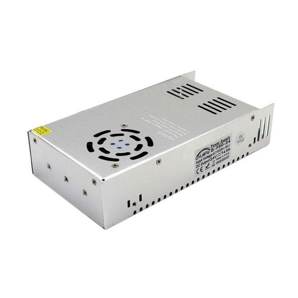S-350-24 DC24V 14.5A 350W Light Bar Regulated Switching Power Supply LED Transformer, Size: 215 x 115 x 50mm