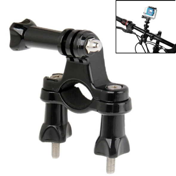 Universal Bike Handlebar Seatpost Mount for GoPro HERO10 Black / HERO9 Black / HERO8 Black /7 /6 /5 /5 Session /4 Session /4 /3+ /3 /2 /1, DJI Osmo Action, Xiaoyi and Other Action Cameras(Black)