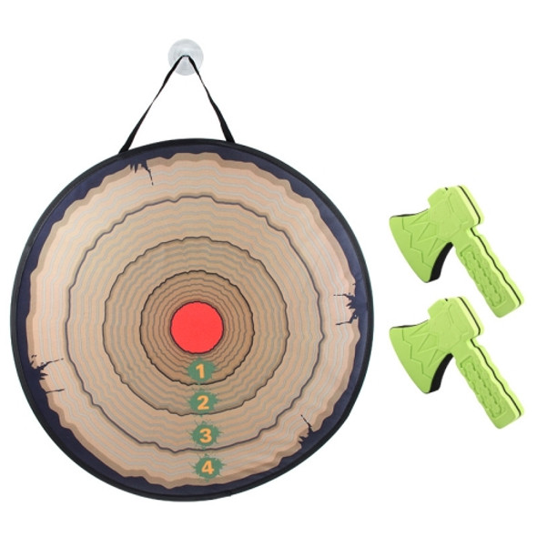Children Stick Dart Target Plate Double Competitive Axe Dart Throwing Game, Colour: No.K705 Tree Room Large