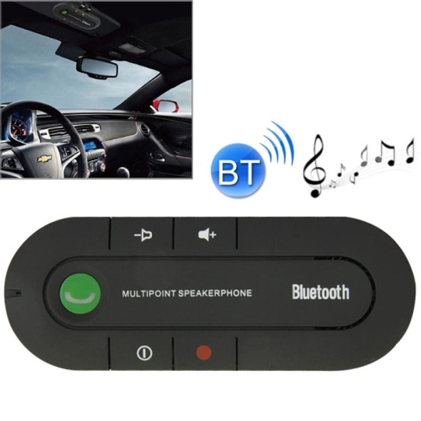 Bluetooth V4.1 Hands Free Kit Transmitter with SIRI / Music(Black)