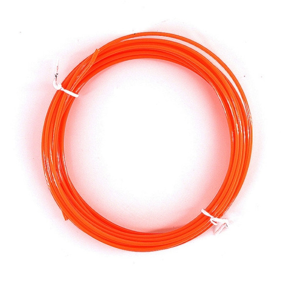 10m 1.75mm Normal Temperature PLA Cable 3D Printing Pen Consumables(Orange)