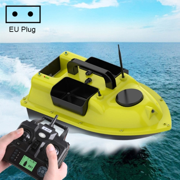 D18B GPS Outdoor Double Motors Fishing Bait Boat with 3 Bait Containers , EU Plug