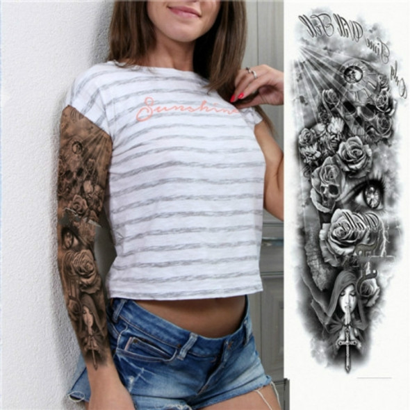 2 PCS Large Arm Sleeve Waterproof Temporary Tattoo Sticker(TQB-002)