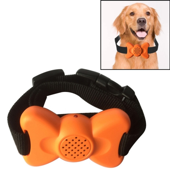 Automatic Voice Control Bark Arrester Collar Pet Supplies Trainer(Orange)