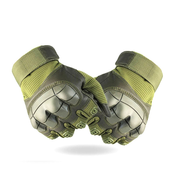 A16 Outdoor Cycling Sports Fitness Mountaineering Motorcycle Gloves, Size: XL(Army Green)