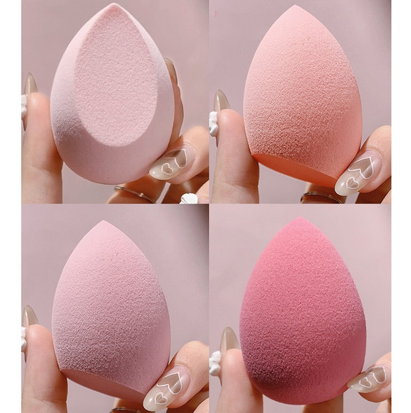 3 PCS Wet And Dry Beauty Egg Soft Makeup Flutter Set, Specification: 10 Strawberry Mousse