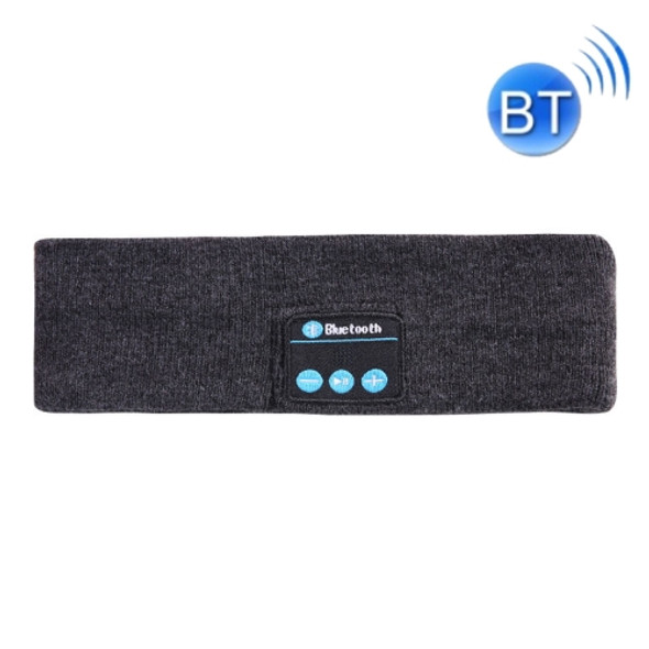 Z3 Wireless Bluetooth Music Sports Headband Binaural Stereo Bluetooth Hat(Dark Gray Boxed)