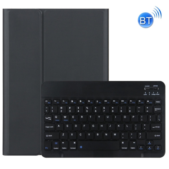 DY-P10 2 in 1 Removable Bluetooth Keyboard + Protective Leather Tablet Case with Holder for Lenovo Tab P10 10.1 inch(Black)