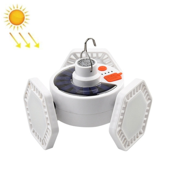 TG-ZP012 126 LED Bulb Lamp Three-Sided Tent Camp Light Solar Rechargeable Emergency Lighting, Style: No Remote Control