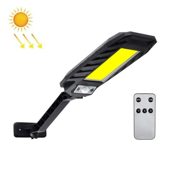 TG-TY050 Solar Diamond Wall Lamp Outdoor Garden Waterproof Body Sensing Remote Control Street Light, Style: 180 COB