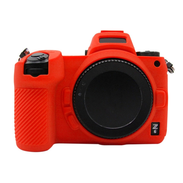 PULUZ Soft Silicone Protective Case for Nikon Z6 / Z7(Red)