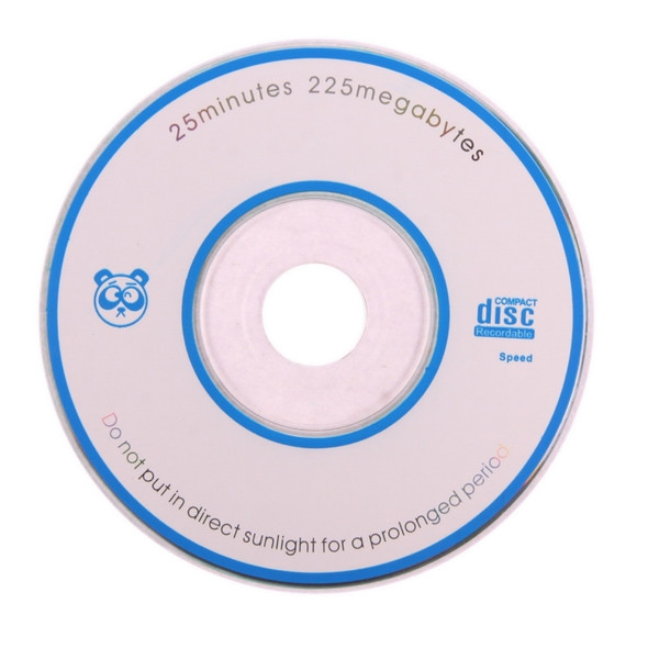 8cm Blank Mini CD-R, 225MB/25mins, 100 pcs in one packaging,the price is for 100 pcs