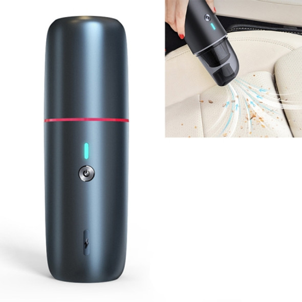Car / Household Wireless Portable 90W Handheld Powerful Vacuum Cleaner (Navy Blue)