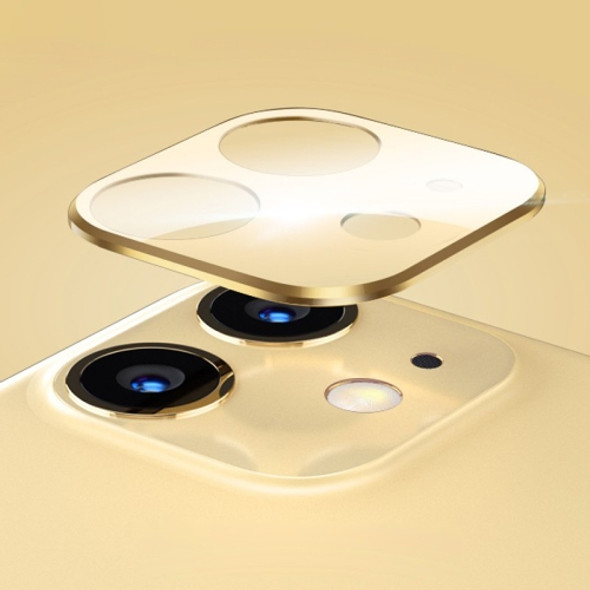 For iPhone 11 TOTUDESIGN Armour Rear Camera Lens Protective Film (Gold)
