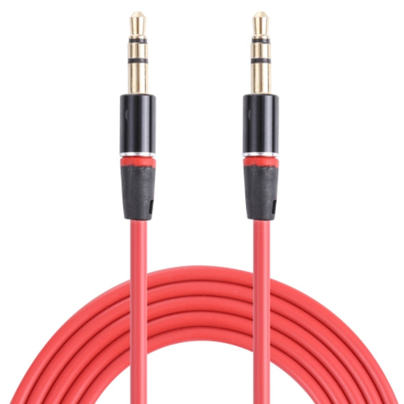 1m 3.5mm Jack Earphone Cable, For iPad, iPhone, Galaxy, Huawei, Xiaomi, LG, HTC and Other Smart Phones(Red)