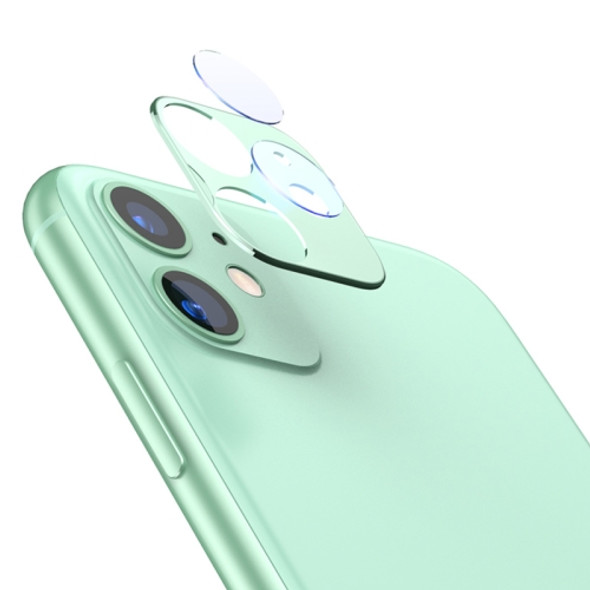 For iPhone 11 TOTUDESIGN Crystal Color Rear Camera Lens Protective Film (Green)