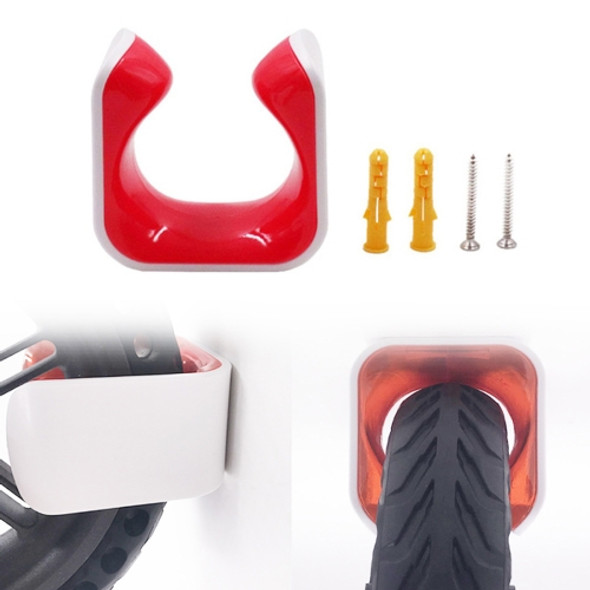For Xiaomi M365 Electric Scooter Portable Wall Mount Holder (Red)