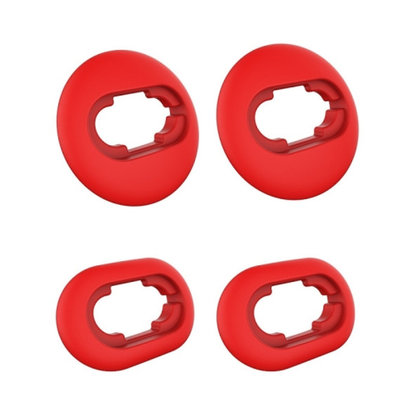 2 Sets Bluetooth Earphone Silicone Earplug Caps For Samsung Galaxy Buds Live(Red-2 Pairs)