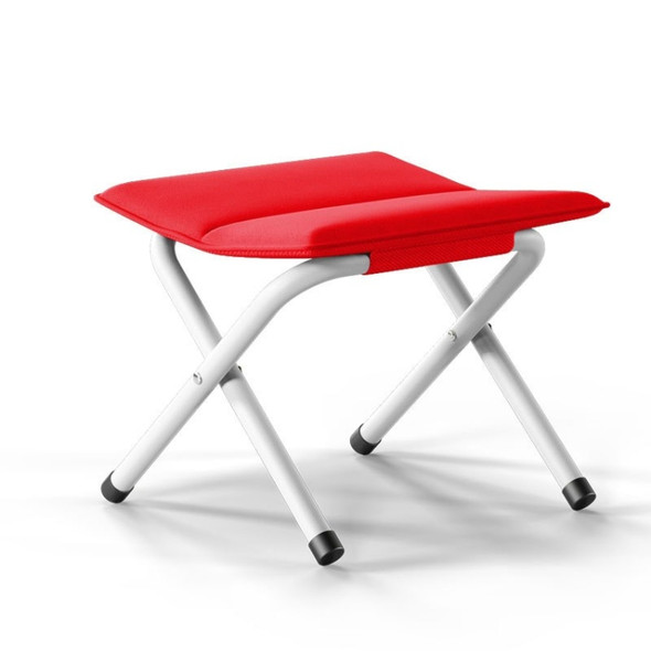 Portable Folding Stool for Camping Climbing Fishing(Red)