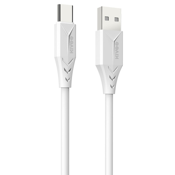 KIVEE KV-CT326 5V 5A Fast Charger Data Cable USB to USB-C / Type-C Charger Cable, Cable Length: 1.2m