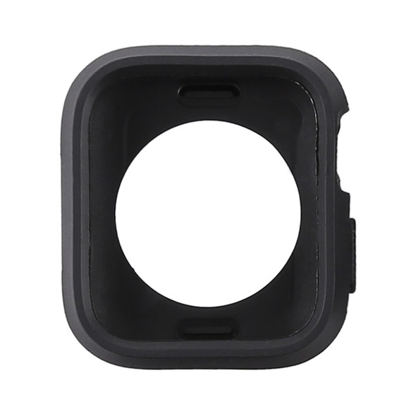 Silicone Full Coverage Case for Apple Watch Series 5 & 4 44mm(Black)