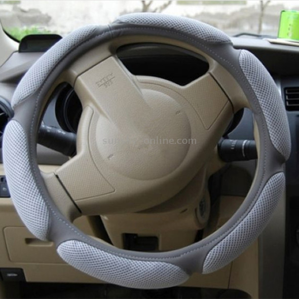 3D Sandwich Style Slip-resistant Slams Car Steering Wheel Movement Cover