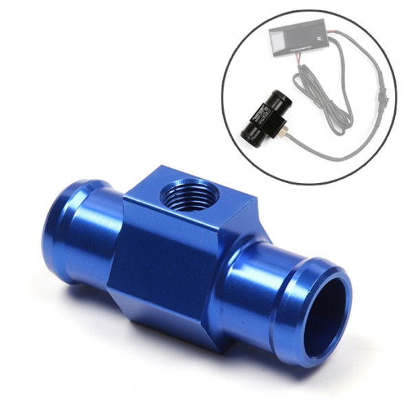 Motorcycle Modification Parts Universal CNC Aluminum Water Temperature Gauge Sensor Joint Transfer Interface, Size: 18mm(Blue)