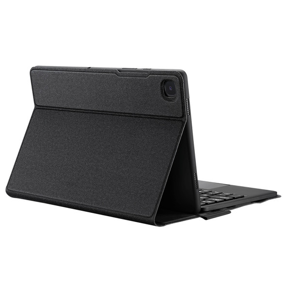 For Samsung Galaxy Tab A7 10.4 2020 DUX DUCIS Detachable Bluetooth Keyboard Ultrathin Horizontal Flip Leather Tablet Case with Touchpad & Smart Sleep Function & Holder(Black)