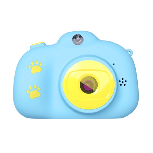 RK-K9 2.0 / 2.4 inch 2000W Pixel Dual-lens Child Camera, Support Game & Video & 64GB TF Card (Blue)
